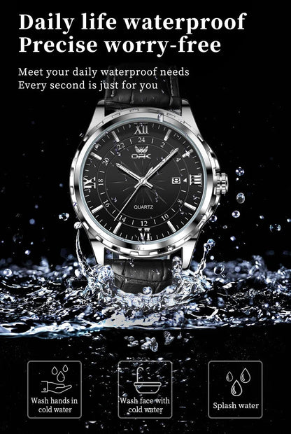 ✨ OPK Steel Belt Men’s Watch GLOBGRIP®