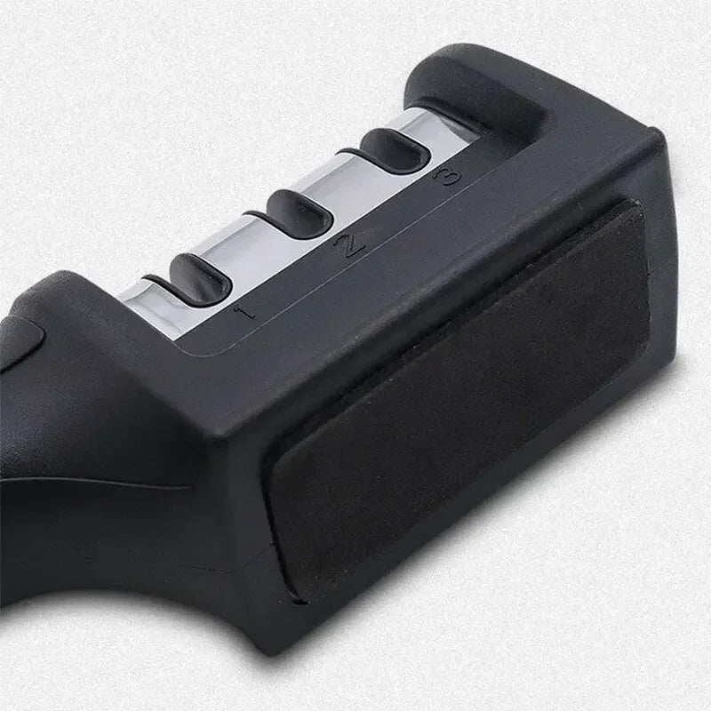 🔪 3-Segment Knife Sharpener | Industrial Anti-Slip Solution GLOBGRIP®