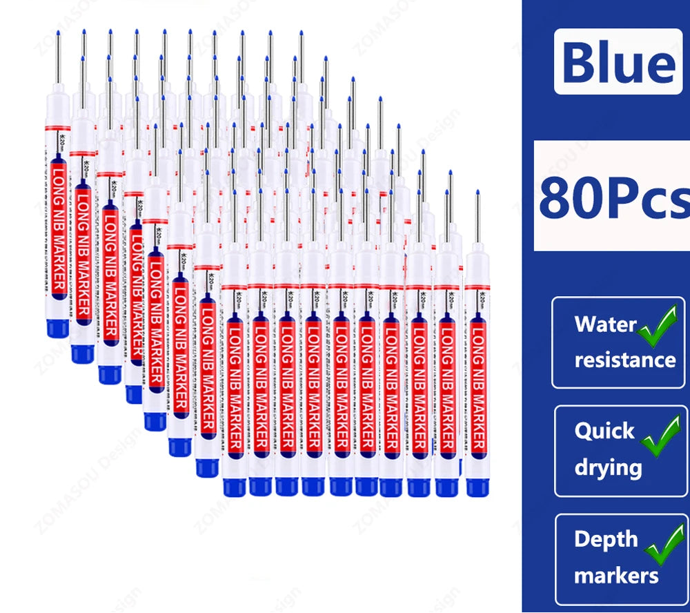 🖊️ 2cm Waterproof Long Head Deep Hole Marker Pen GLOBGRIP®