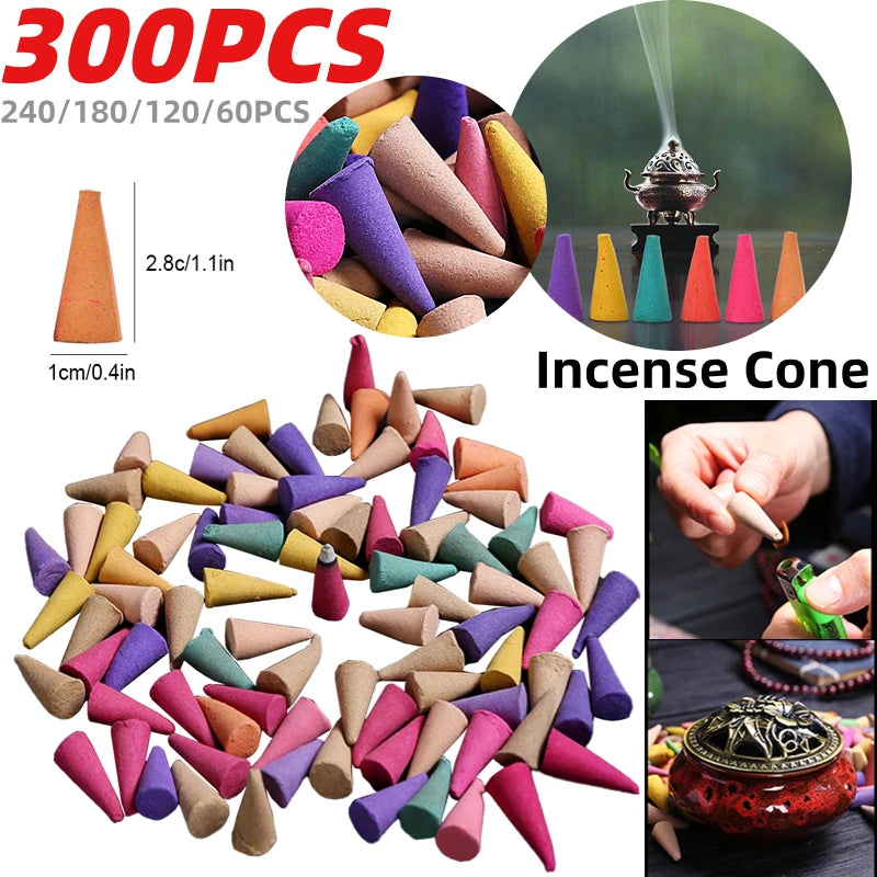 🌿 Mixed Natural Reflux Tower Incense Cones | Industrial Anti-Slip Solution GLOBGRIP®