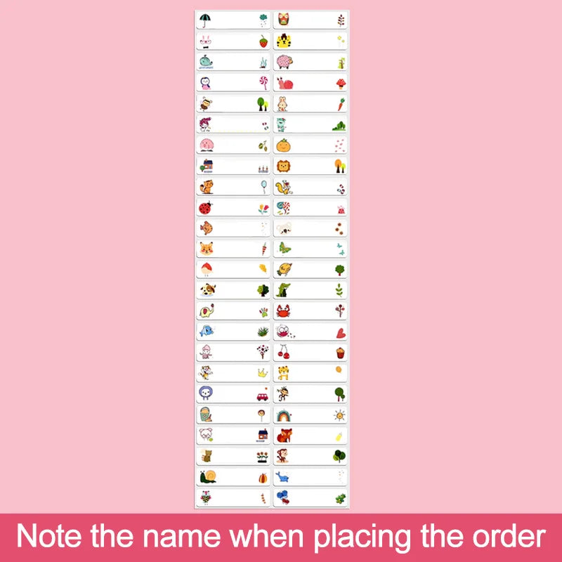 Waterproof Name Tag Stickers | Custom Labels for Personal Items | GLOBGRIP® GLOBGRIP®