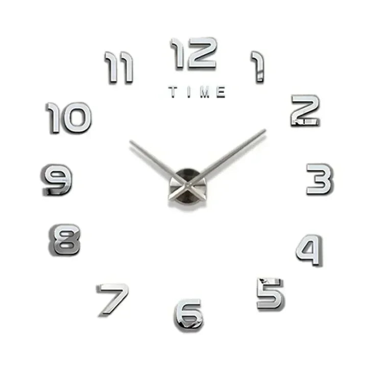 Digital Clock Wall Stickers Needle Decoration Glowing Clocks DIY Bedroom Living Home Quartz Creatives Removable Room Watches GLOBGRIP®