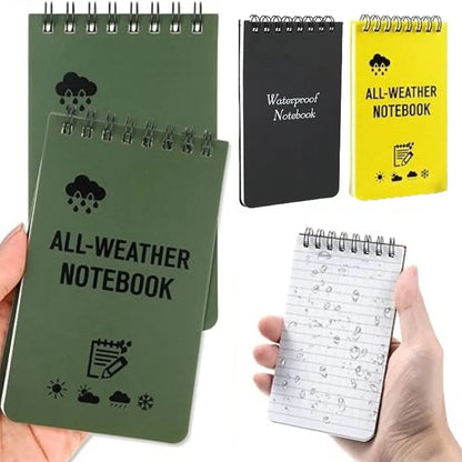 Waterproof Pocket Notebook | Tactical All-Weather Notepad | GLOBGRIP® GLOBGRIP®