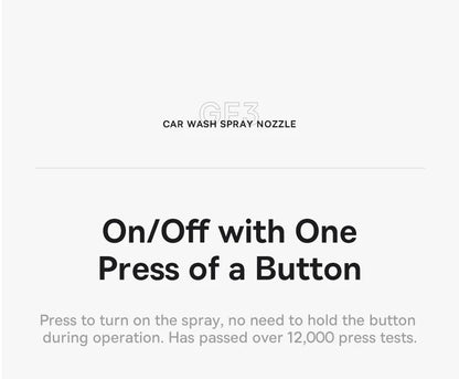 🚗 Car Wash High Pressure Water Gun GLOBGRIP®