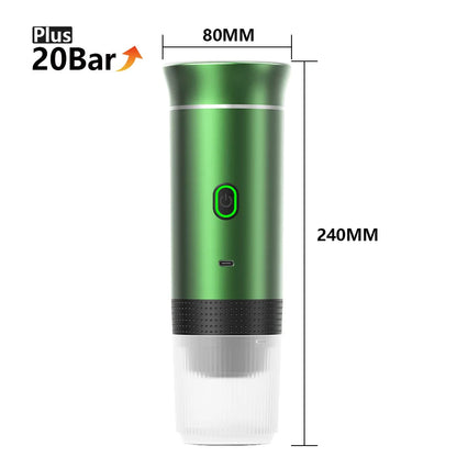 Portable Espresso Coffee Machine | Wireless 3-in-1 Travel Coffee Maker | GLOBGRIP® GLOBGRIP®