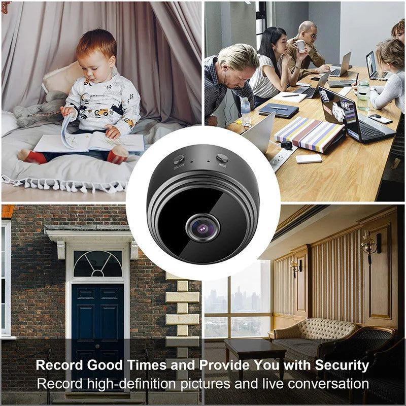 Mini Surveillance Cameras With Wi-Fi GLOBGRIP®