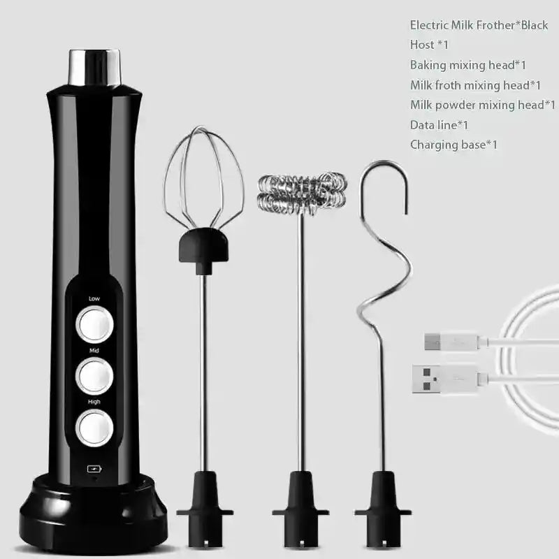 Electric Milk Frother | Portable Coffee Foam Maker | GLOBGRIP® GLOBGRIP®