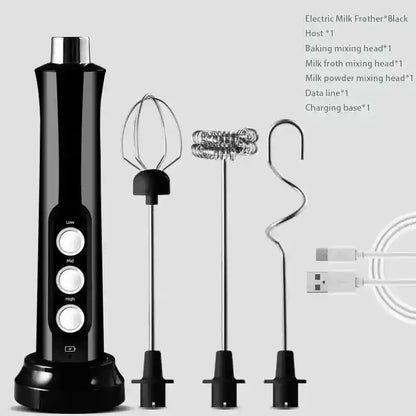Electric Milk Frother | Portable Coffee Foam Maker | GLOBGRIP® GLOBGRIP®