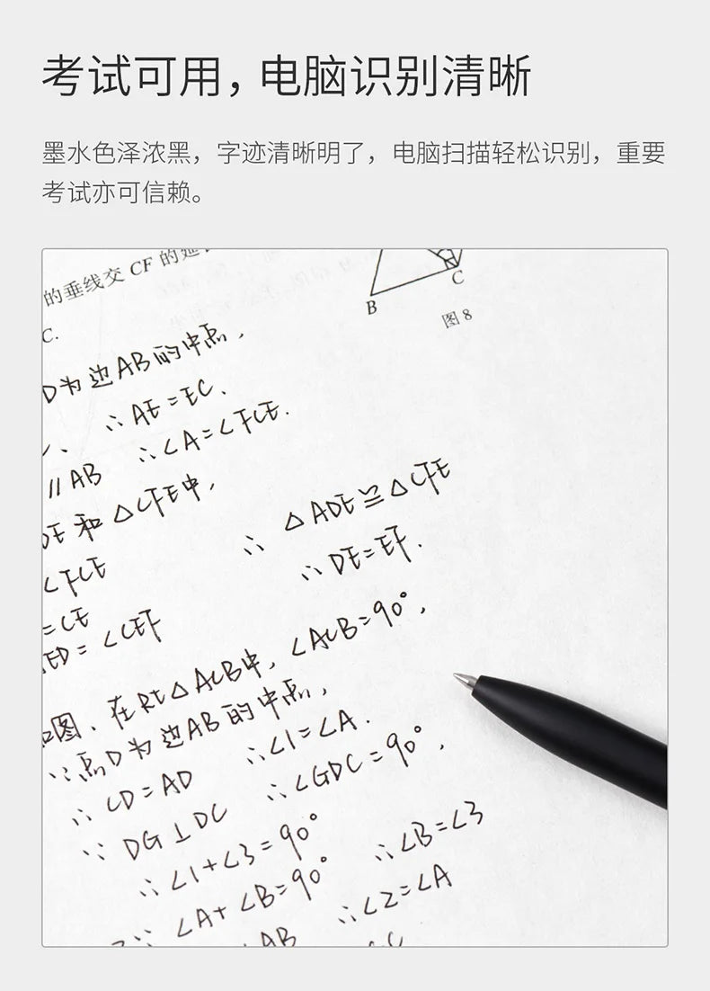 0.5mm MIDOT Gel Ink Pens, Quick-drying GLOBGRIP®