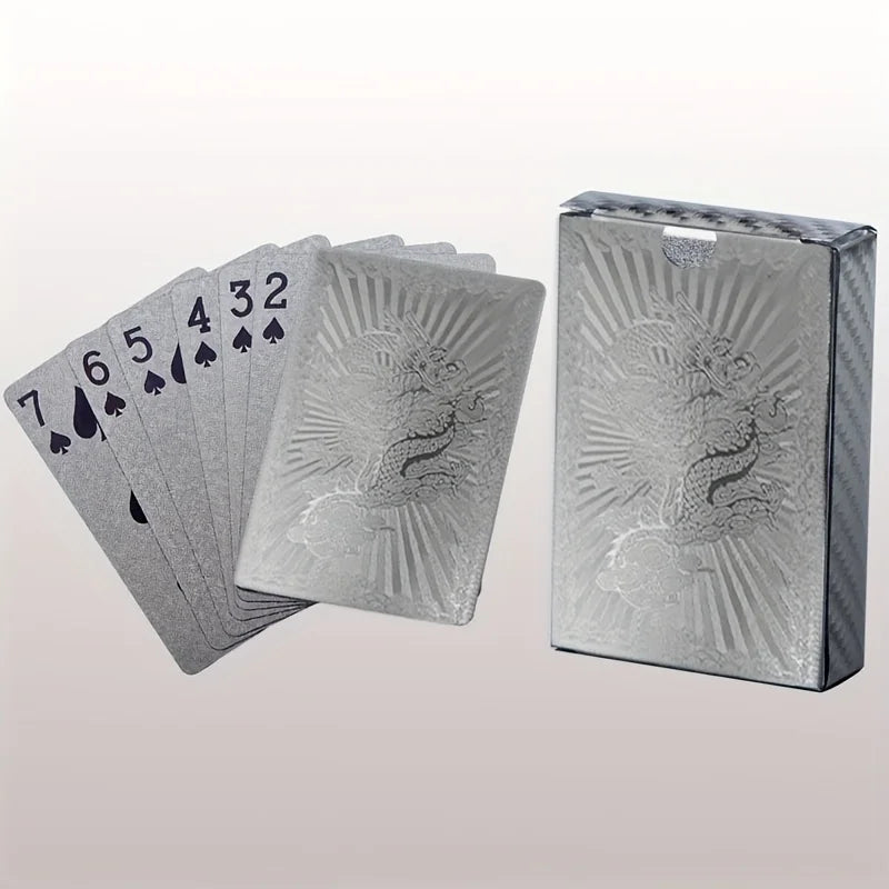 Multiple styles Color Playing Card Game Card Group Waterproof Poker Suit Magic Dmagic Package Board Game Gift Collection GLOBGRIP®