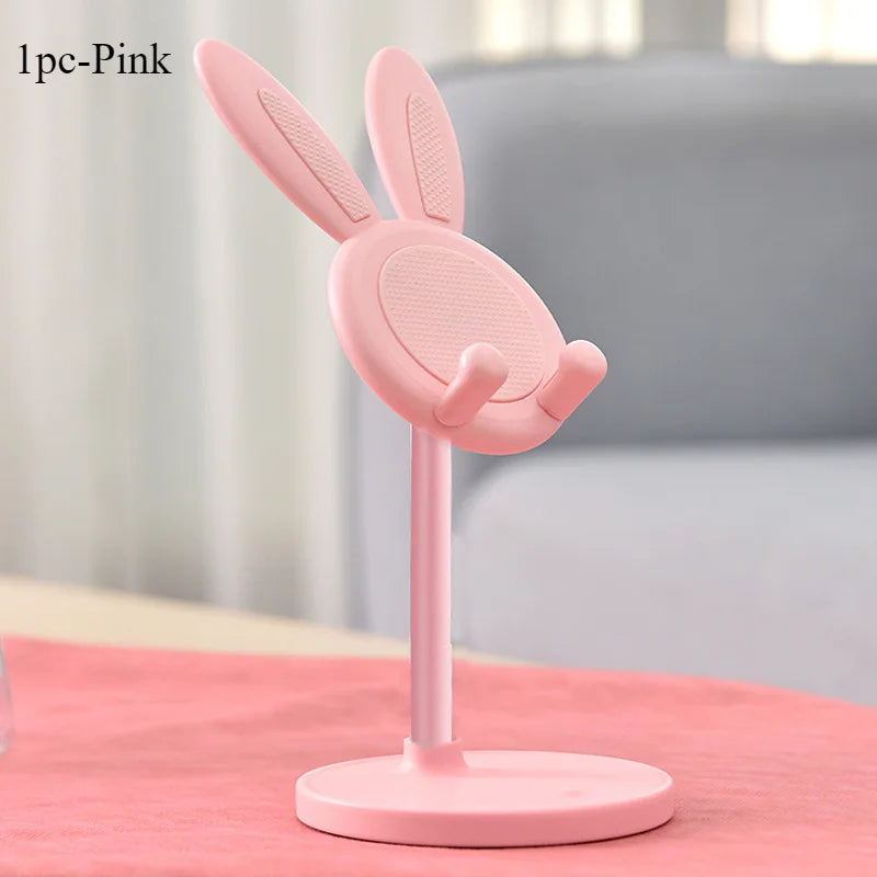 The cute Rabbit mobile phone stand desktop can lift and adjust the desktop phone accessories  phone stand  phone grip GLOBGRIP®