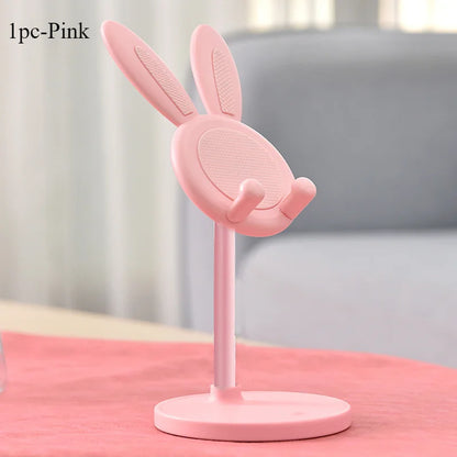 The cute Rabbit mobile phone stand desktop can lift and adjust the desktop phone accessories  phone stand  phone grip GLOBGRIP®