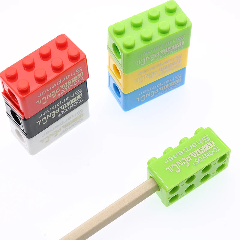 Building Blocks Pencil Sharpener | Fun Creative Stationery | GLOBGRIP® GLOBGRIP®