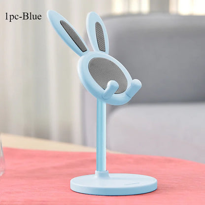The cute Rabbit mobile phone stand desktop can lift and adjust the desktop phone accessories  phone stand  phone grip GLOBGRIP®
