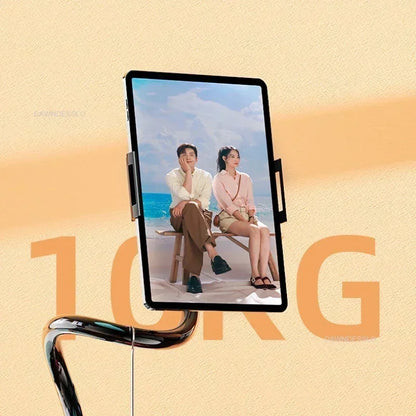 128cm Phone Holder Stand Lazy Bracket Headrest Bed 360 Flexible Long Arms Clamp Mount for IPhone Samsung and 3.5~6.7" Device GLOBGRIP®