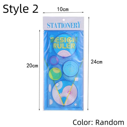 Spirograph Drawing Ruler Toy GLOBGRIP®