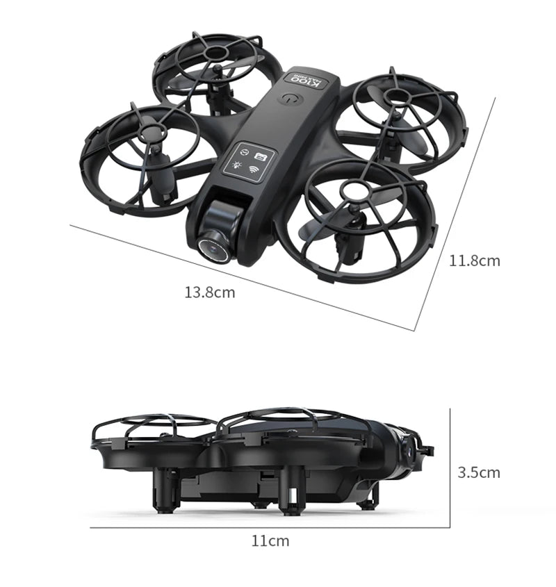 Xiaomi K100 MAX Mini Drone Professional 4K HD Dual Camera Fpv Screen Optical Flow Drone Toys Quadcopter Brushless Dron Toy Gift GLOBGRIP®
