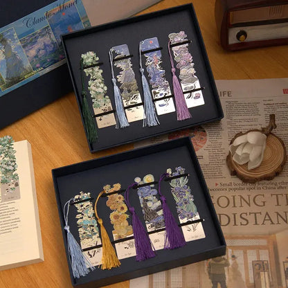 Aesthetic Floral Metal Bookmark | Industrial Anti-Slip Solution GLOBGRIP®