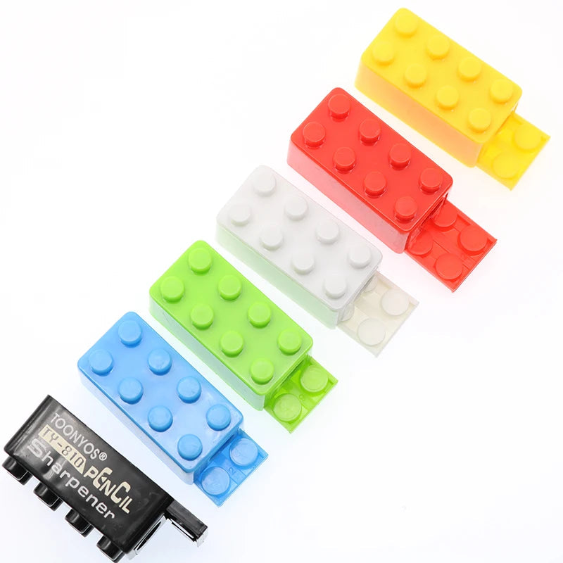 Building Blocks Pencil Sharpener | Fun Creative Stationery | GLOBGRIP® GLOBGRIP®