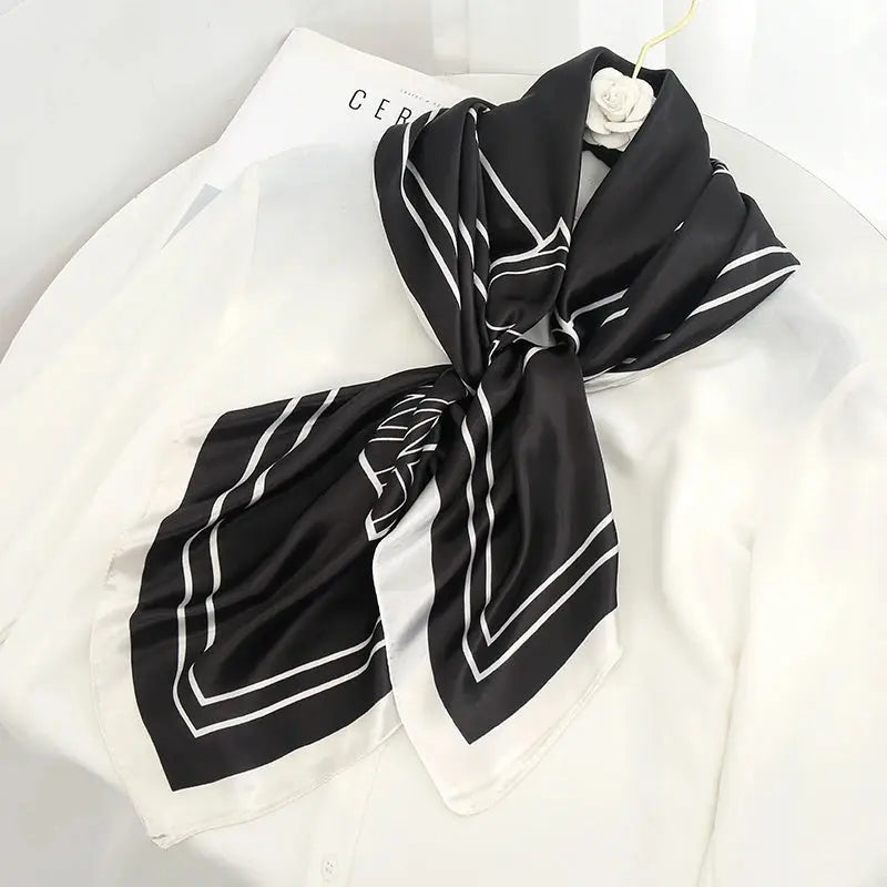 Luxury Silk Satin Square Scarf | Industrial Anti-Slip Solution GLOBGRIP®