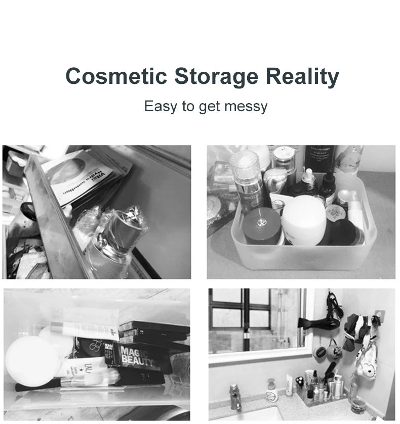 4L Mini Makeup Fridge WIth LED Light Mirror Portable Cosmetic Storage Refrigerator Keep fresh Cooler for Home Car Dual Use GLOBGRIP®