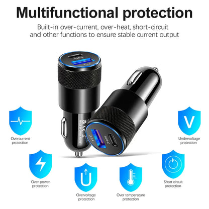 USB Car Charger Type C | Industrial Anti-Slip Solution GLOBGRIP®