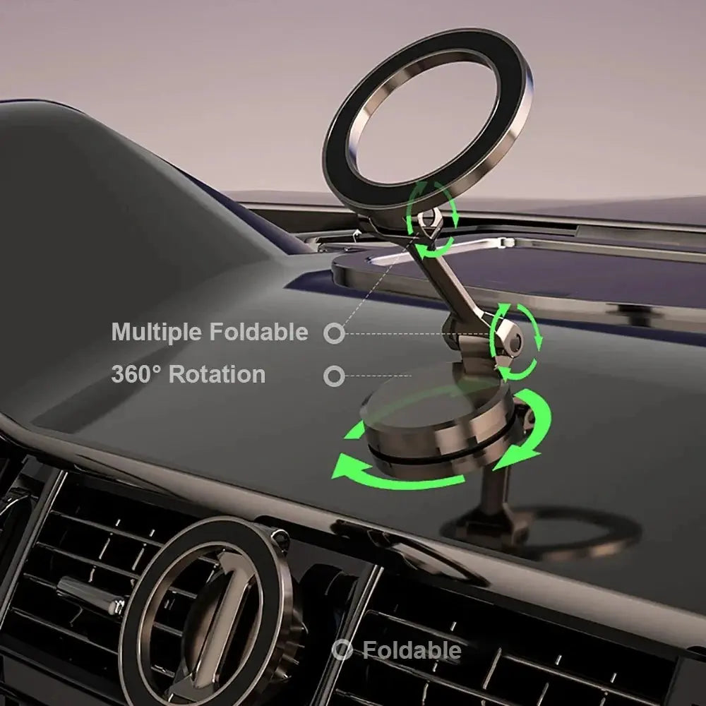 Car Magnetic Folding Phone Holder | Industrial Anti-Slip Solution GLOBGRIP®