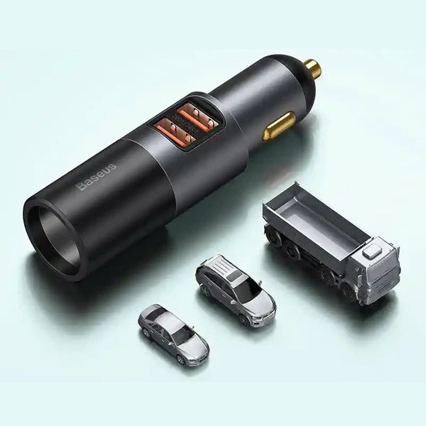 Multi-port car charger.