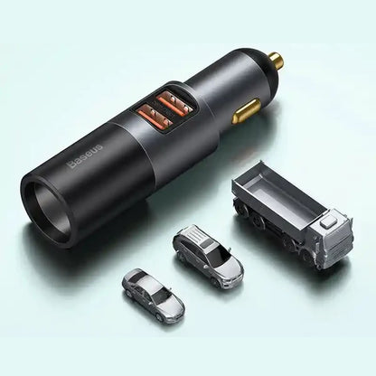 Multi-port car charger.