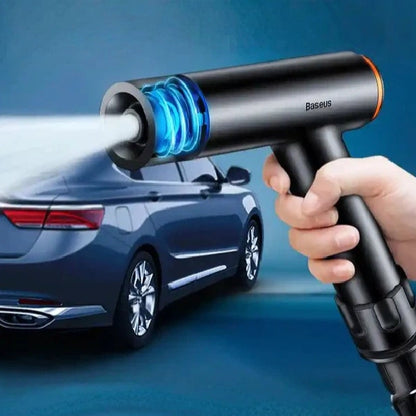 Portable car washer spray.