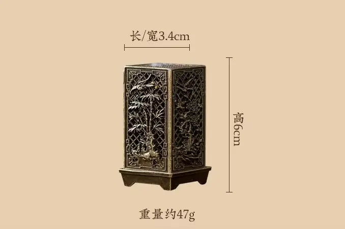 Square Vertical Incense Burner | Industrial Anti-Slip Solution GLOBGRIP®