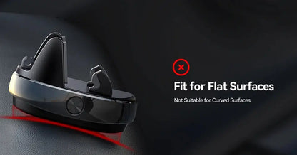 GLOBGRIP 360 degree phone holder designed to fit flat surfaces with secure grip