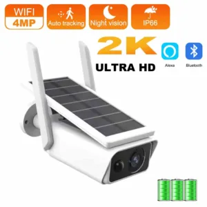 4K Wi-Fi Solar Camera
